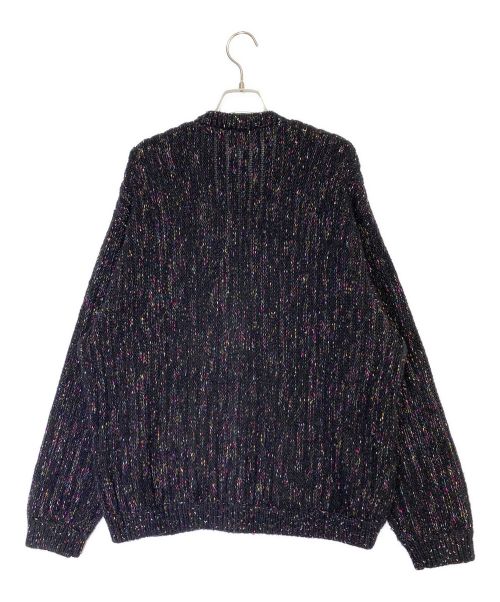 SUPREME（シュプリーム）SUPREME (シュプリーム) Confetti Cardigan ブラック サイズ:Lの古着・服飾アイテム