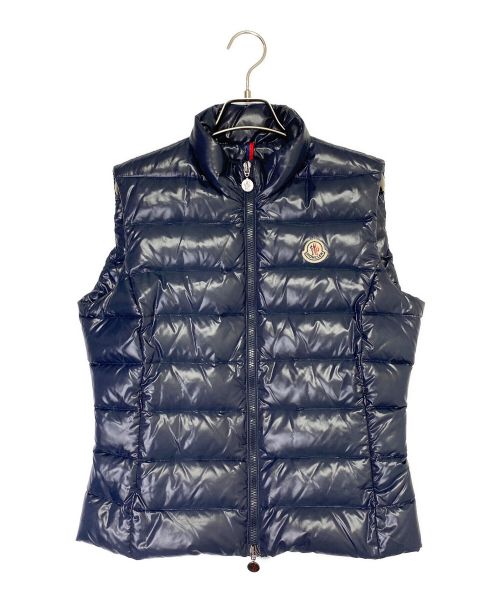 MONCLER（モンクレール）MONCLER (モンクレール) GHANY/ダウンベスト ネイビー サイズ:2の古着・服飾アイテム