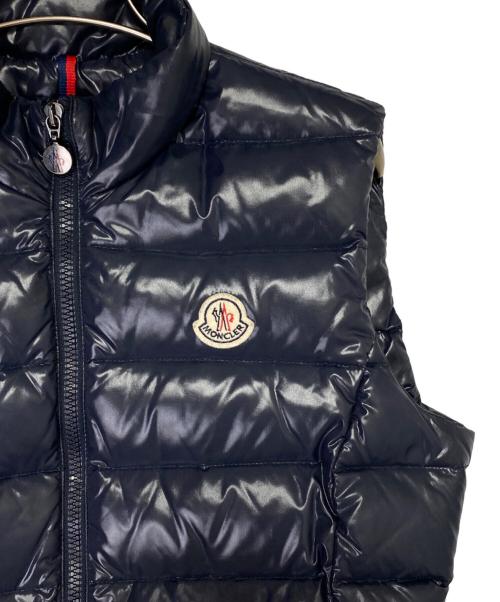 MONCLER（モンクレール）MONCLER (モンクレール) GHANY/ダウンベスト ネイビー サイズ:2の古着・服飾アイテム