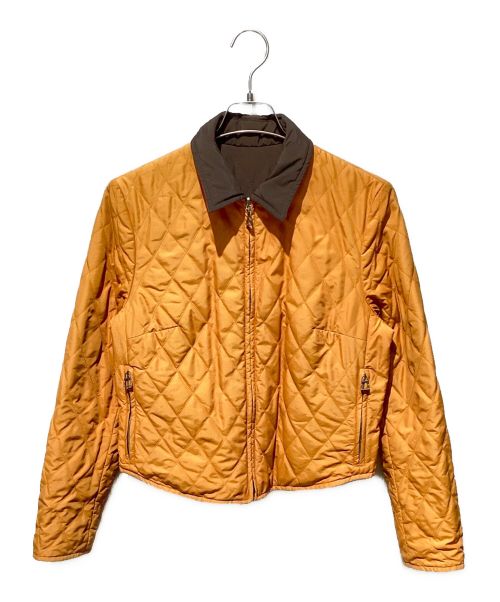 HERMES（エルメス）HERMES (エルメス) リバーシブルジャケット ブラウン サイズ:Mの古着・服飾アイテム