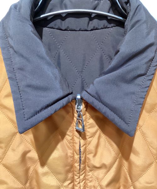 HERMES（エルメス）HERMES (エルメス) リバーシブルジャケット ブラウン サイズ:Mの古着・服飾アイテム