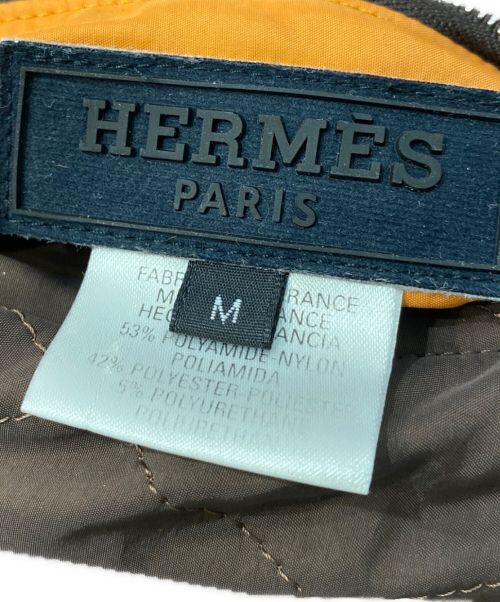 HERMES（エルメス）HERMES (エルメス) リバーシブルジャケット ブラウン サイズ:Mの古着・服飾アイテム