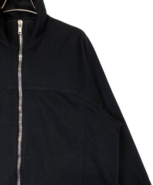 RICK OWENS（リックオウエンス）RICK OWENS (リックオウエンス) Zip Front Track Jacket ブラック サイズ:XSの古着・服飾アイテム