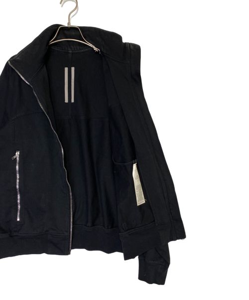RICK OWENS（リックオウエンス）RICK OWENS (リックオウエンス) Zip Front Track Jacket ブラック サイズ:XSの古着・服飾アイテム