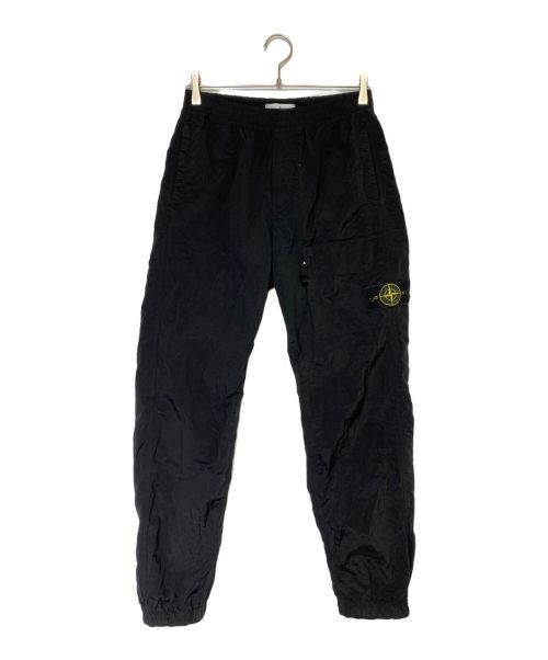 STONE ISLAND（ストーンアイランド）STONE ISLAND (ストーンアイランド) メタルナイロンパンツ ブラック サイズ:29の古着・服飾アイテム