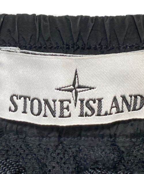 STONE ISLAND（ストーンアイランド）STONE ISLAND (ストーンアイランド) メタルナイロンパンツ ブラック サイズ:29の古着・服飾アイテム