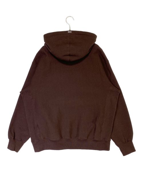 SUPREME（シュプリーム）SUPREME (シュプリーム) Box Logo Hooded Sweatshirt ブラウン サイズ:Lの古着・服飾アイテム