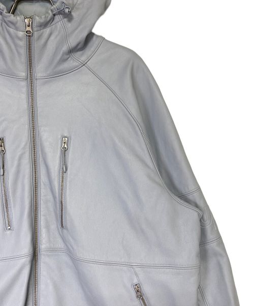SUPREME（シュプリーム）SUPREME (シュプリーム) GORE-TEX Leather Jacket スカイブルー サイズ:Lの古着・服飾アイテム