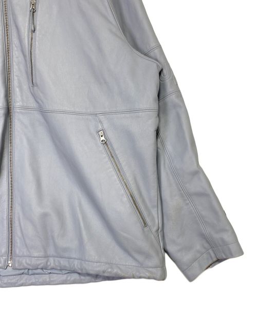 SUPREME（シュプリーム）SUPREME (シュプリーム) GORE-TEX Leather Jacket スカイブルー サイズ:Lの古着・服飾アイテム
