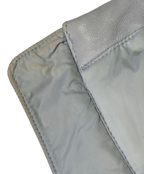 SUPREME（シュプリーム）SUPREME (シュプリーム) GORE-TEX Leather Jacket スカイブルー サイズ:Lの古着・服飾アイテム