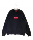 SUPREMEシュプリーム）の古着「Box Logo Crewneck」｜ブラック
