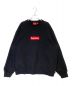 SUPREME（シュプリーム）の古着「Box Logo Crewneck」｜ブラック