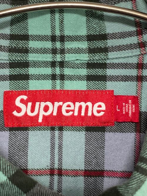 SUPREME（シュプリーム）SUPREME (シュプリーム) Plaid Flannel Shirt マルチカラー サイズ:Lの古着・服飾アイテム