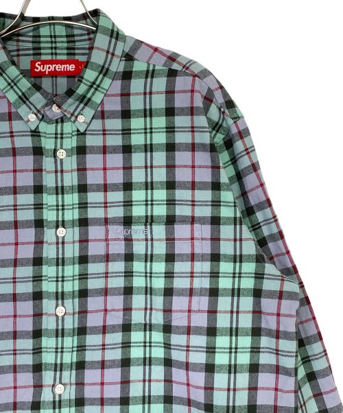 SUPREME（シュプリーム）SUPREME (シュプリーム) Plaid Flannel Shirt マルチカラー サイズ:Lの古着・服飾アイテム