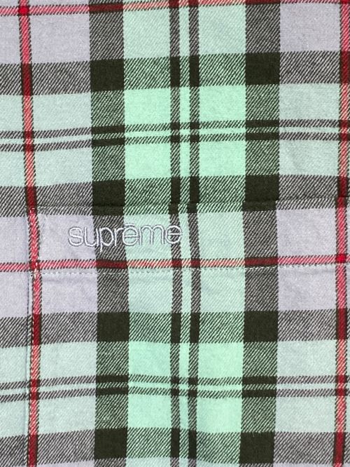 SUPREME（シュプリーム）SUPREME (シュプリーム) Plaid Flannel Shirt マルチカラー サイズ:Lの古着・服飾アイテム