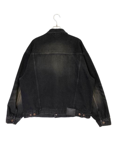 SUPREME（シュプリーム）SUPREME (シュプリーム) Distressed Selvedge Trucker Jacket ブラック サイズ:Lの古着・服飾アイテム