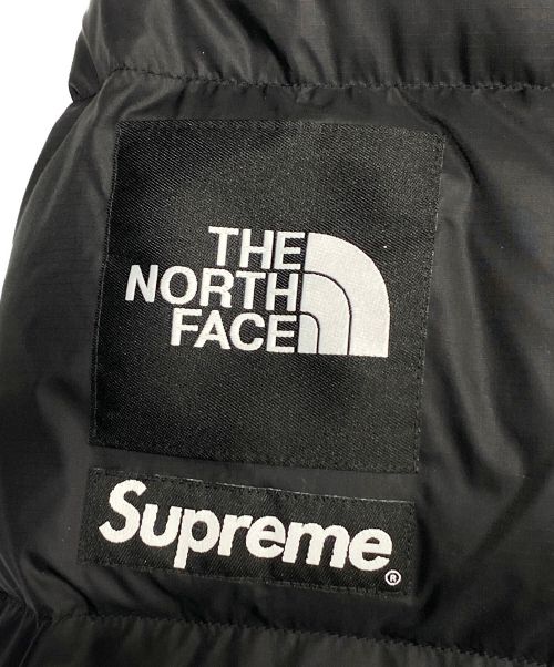 THE NORTH FACE（ザ ノース フェイス）THE NORTH FACE (ザ ノース フェイス) SUPREME (シュプリーム) NUPTSE JACKET ブラック サイズ:Lの古着・服飾アイテム