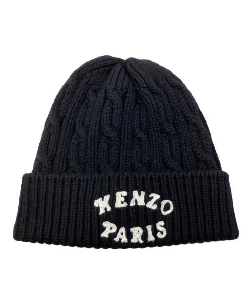 KENZO（ケンゾー）KENZO (ケンゾー) VERDY (ヴェルディ) エンブロイド ビーニー ブラック サイズ:Uの古着・服飾アイテム