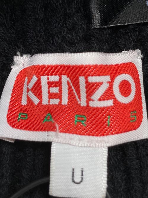KENZO（ケンゾー）KENZO (ケンゾー) VERDY (ヴェルディ) エンブロイド ビーニー ブラック サイズ:Uの古着・服飾アイテム