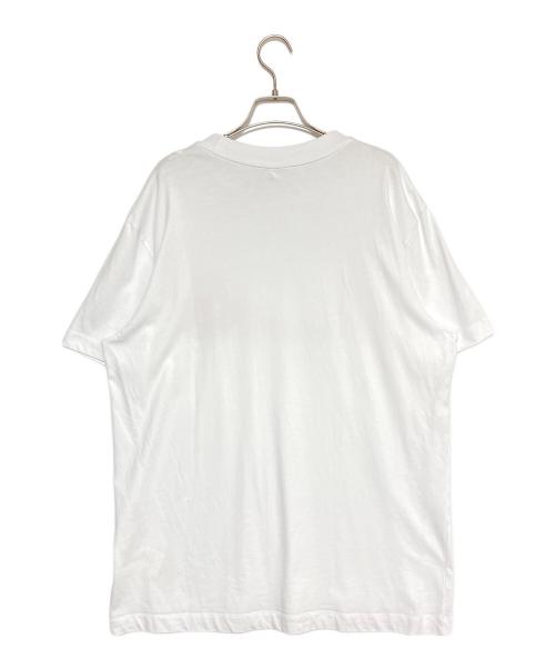 MONCLER（モンクレール）MONCLER (モンクレール) スクリプトロゴTシャツ ホワイト サイズ:XLの古着・服飾アイテム