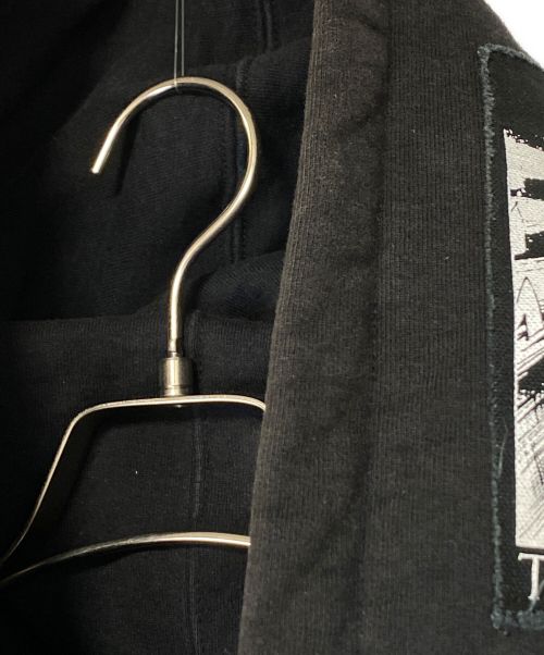 SUPREME（シュプリーム）SUPREME (シュプリーム) THE CROW (ザ・クロー) Zip Up Hooded Sweatshirt ブラック サイズ:XLの古着・服飾アイテム