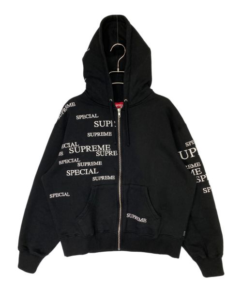 SUPREME（シュプリーム）SUPREME (シュプリーム) Special Zip Up Hooded Sweatshirt ブラック サイズ:Mの古着・服飾アイテム
