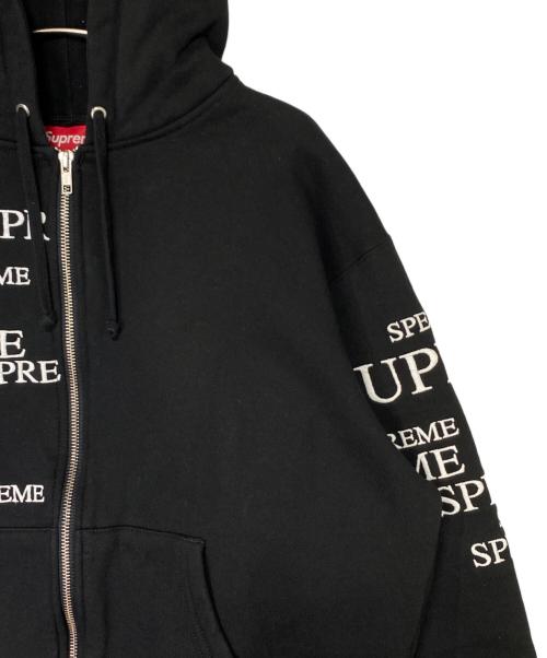 SUPREME（シュプリーム）SUPREME (シュプリーム) Special Zip Up Hooded Sweatshirt ブラック サイズ:Mの古着・服飾アイテム