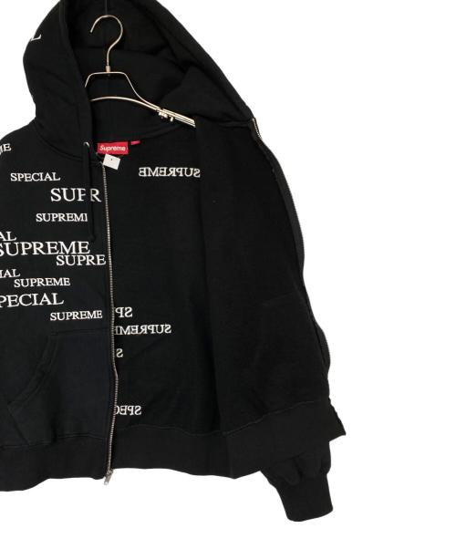 SUPREME（シュプリーム）SUPREME (シュプリーム) Special Zip Up Hooded Sweatshirt ブラック サイズ:Mの古着・服飾アイテム