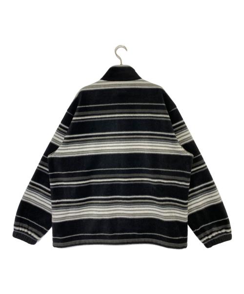 SUPREME（シュプリーム）SUPREME (シュプリーム) Strip Zip Up Fleece Jacket ブラック サイズ:Lの古着・服飾アイテム