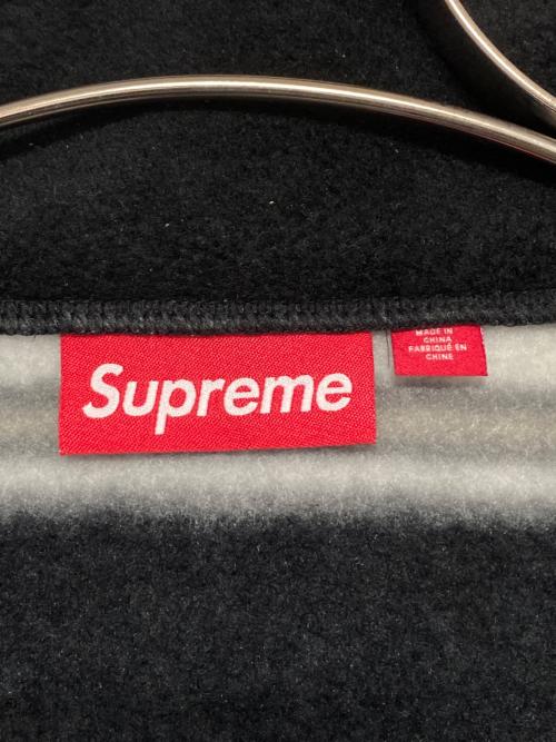 SUPREME（シュプリーム）SUPREME (シュプリーム) Strip Zip Up Fleece Jacket ブラック サイズ:Lの古着・服飾アイテム
