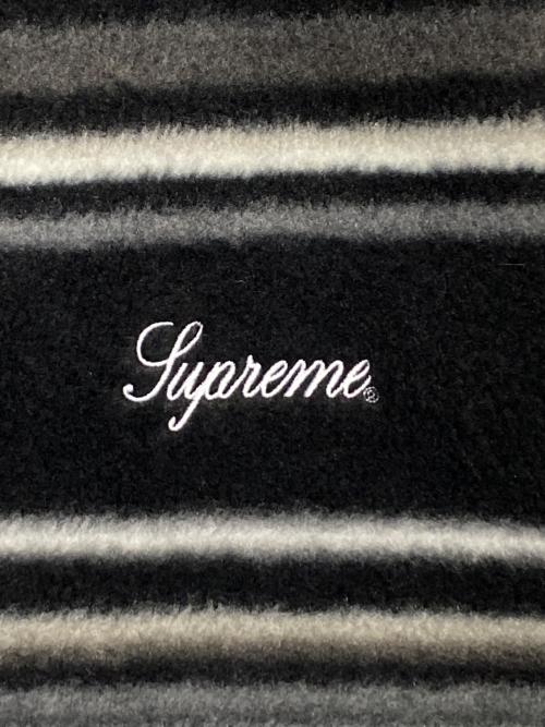 SUPREME（シュプリーム）SUPREME (シュプリーム) Strip Zip Up Fleece Jacket ブラック サイズ:Lの古着・服飾アイテム