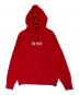 SUPREME（シュプリーム）の古着「Bandana Box Logo Hooded Sweatshirt」｜レッド