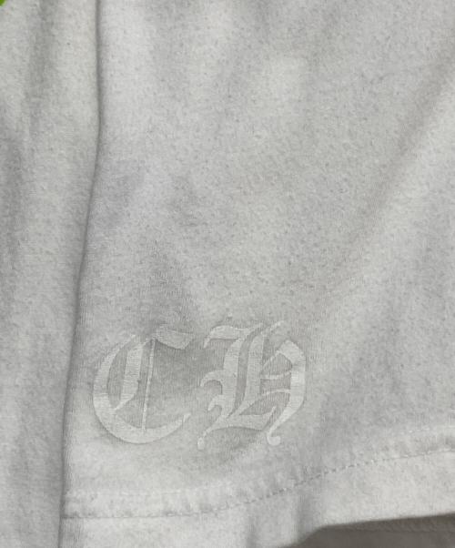 CHROME HEARTS（クロムハーツ）CHROME HEARTS (クロムハーツ) サークロロゴマルチカラーシャツ ホワイト サイズ:Lの古着・服飾アイテム