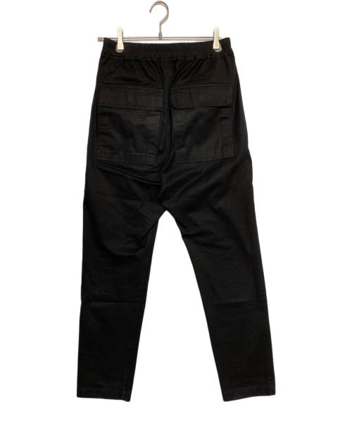 RICK OWENS（リックオウエンス）RICK OWENS (リックオウエンス) Astaires Drawstring Long Pants ブラック サイズ:46の古着・服飾アイテム