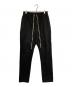 RICK OWENS（リックオウエンス）の古着「Astaires Drawstring Long Pants」｜ブラック