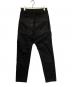 RICK OWENS (リックオウエンス) Astaires Drawstring Long Pants ブラック サイズ:46：40000円