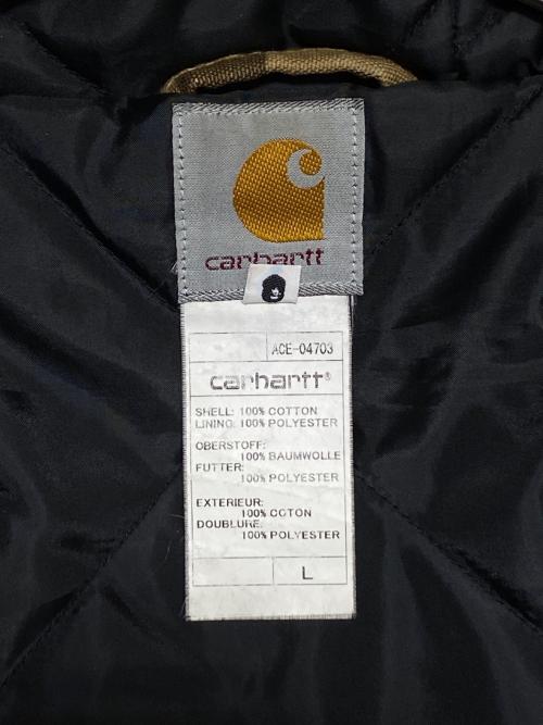 A BATHING APE（アベイシングエイプ）A BATHING APE (アベイシングエイプ) CarHartt (カーハート) 1st Camo アクティブ ジャケット オリーブ サイズ:Lの古着・服飾アイテム