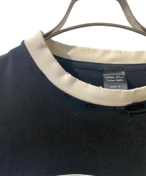 NUMBER (N)INE（ナンバーナイン）NUMBER (N)INE (ナンバーナイン) 06SS ガンズ期 カットソー ホワイト サイズ:Ｍの古着・服飾アイテム