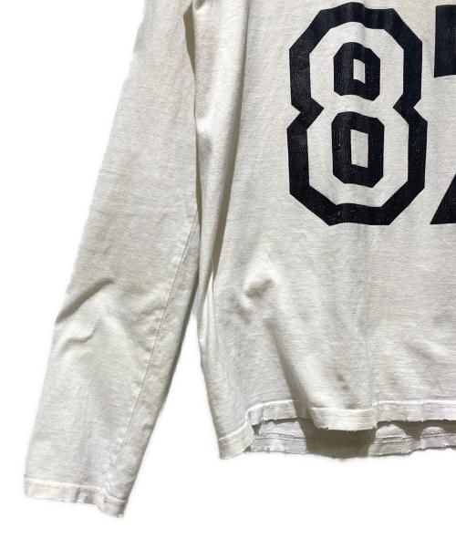 NUMBER (N)INE（ナンバーナイン）NUMBER (N)INE (ナンバーナイン) 06SS ガンズ期 カットソー ホワイト サイズ:Ｍの古着・服飾アイテム