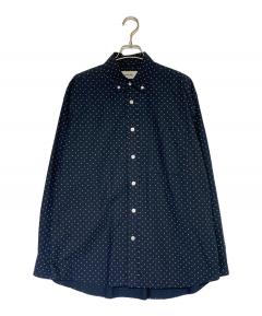 中古・古着通販】everyone (エブリワン) Dot Shirts ネイビー サイズ:L 