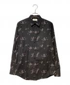 ）の古着「アローロゴプリントシャツプリントシャツ」｜ブラック