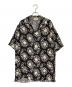 GUCCI（グッチ）の古着「スタープリントシルクアロハシャツ」｜ブラック
