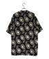 GUCCI (グッチ) スタープリントシルクアロハシャツ ブラック サイズ:44：35000円