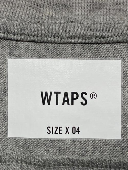 WTAPS（ダブルタップス）WTAPS (ダブルタップス) QB SS/COTTON グレー サイズ:04の古着・服飾アイテム