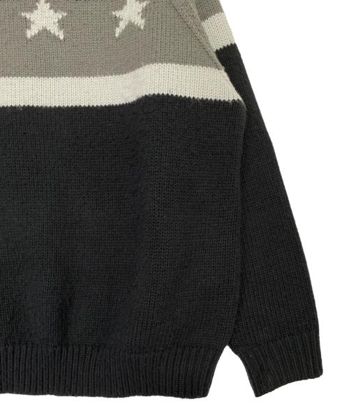 SUPREME（シュプリーム）SUPREME (シュプリーム) Stars Sweater ブラック サイズ:Lの古着・服飾アイテム