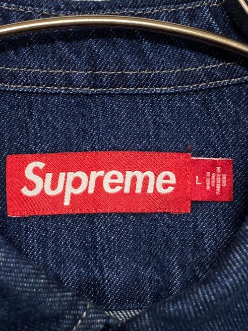SUPREME（シュプリーム）SUPREME (シュプリーム) Small Box Denim Shirts インディゴ サイズ:Lの古着・服飾アイテム