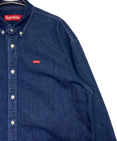 SUPREME（シュプリーム）SUPREME (シュプリーム) Small Box Denim Shirts インディゴ サイズ:Lの古着・服飾アイテム