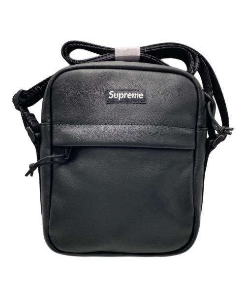 SUPREME（シュプリーム）Supreme (シュプリーム) 24FW Leather Shoulder Bag ブラック サイズ:-の古着・服飾アイテム
