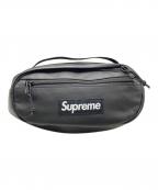 SUPREMEシュプリーム）の古着「24FW Leather Waist Bag」｜ブラック
