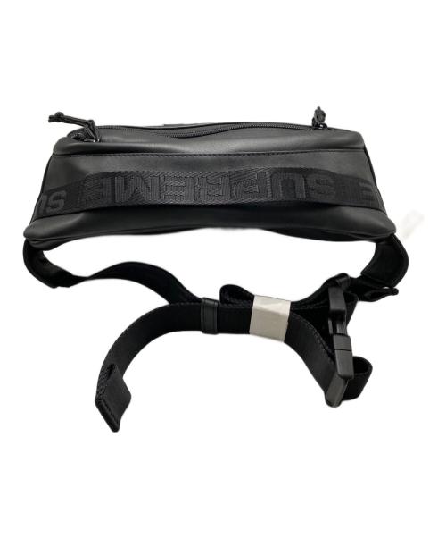 SUPREME（シュプリーム）SUPREME (シュプリーム) 24FW Leather Waist Bag ブラック サイズ:-の古着・服飾アイテム